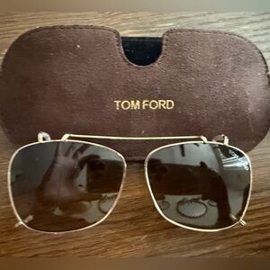 Tom Ford Brown Clip-on for Sunglasses